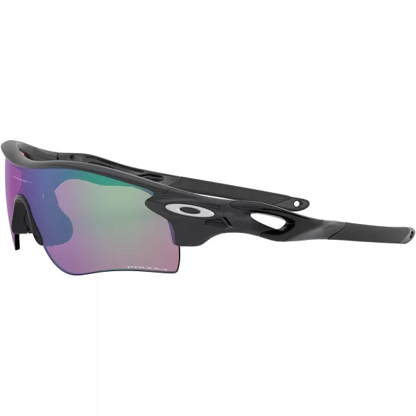 imageOakley Mens Oo9206 Radarlock Path Low Bridge Fit Rectangular SunglassesMatte BlackPrizm Golf