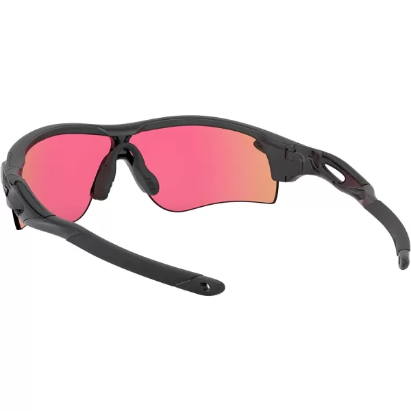 imageOakley Mens Oo9206 Radarlock Path Low Bridge Fit Rectangular SunglassesMatte BlackPrizm Golf
