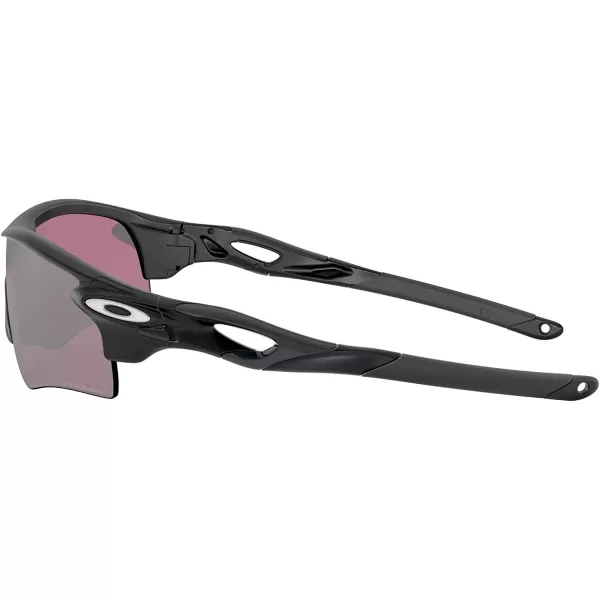 imageOakley Mens Oo9206 Radarlock Path Low Bridge Fit Rectangular SunglassesMatte BlackPrizm Road Black