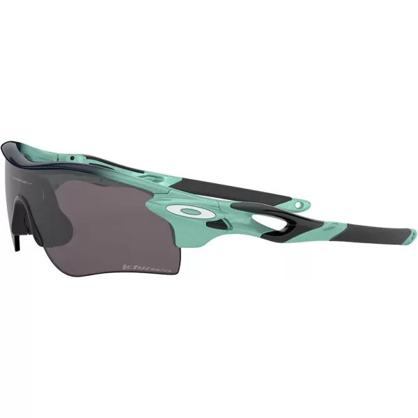 imageOakley Mens Oo9206 Radarlock Path Low Bridge Fit Rectangular SunglassesMetallic FadePrizm Grey