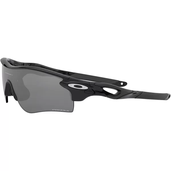 imageOakley Mens Oo9206 Radarlock Path Low Bridge Fit Rectangular SunglassesPolished BlackPrizm Black