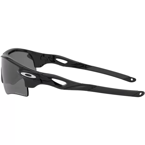 imageOakley Mens Oo9206 Radarlock Path Low Bridge Fit Rectangular SunglassesPolished BlackPrizm Black