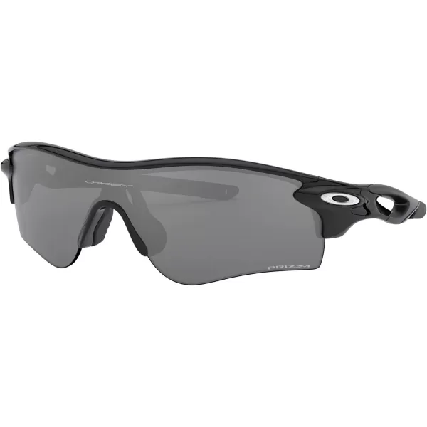 imageOakley Mens Oo9206 Radarlock Path Low Bridge Fit Rectangular SunglassesPolished BlackPrizm Black