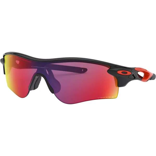 imageOakley Mens Oo9206 Radarlock Path Low Bridge Fit Rectangular SunglassesPolished BlackPrizm Road