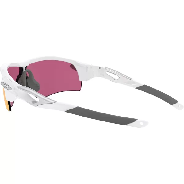 imageOakley Mens Oo9206 Radarlock Path Low Bridge Fit Rectangular SunglassesPolished WhitePrizm Field
