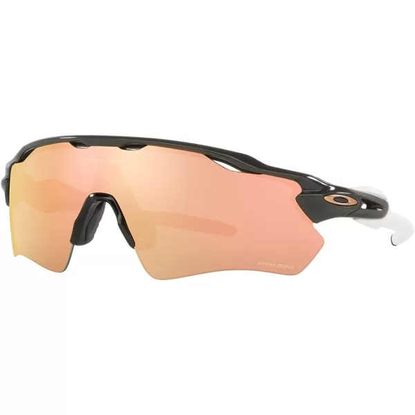 imageOakley Mens Oo9208 Radar Ev Path Rectangular SunglassesCarbonPrizm Rose Gold