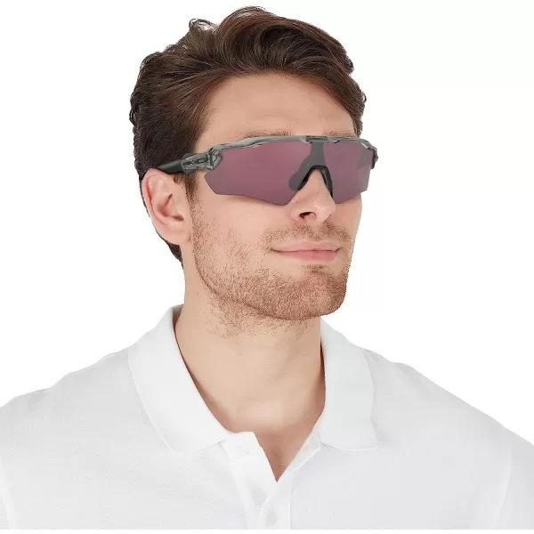 imageOakley Mens Oo9208 Radar Ev Path Rectangular SunglassesGrey InkPrizm Road Black
