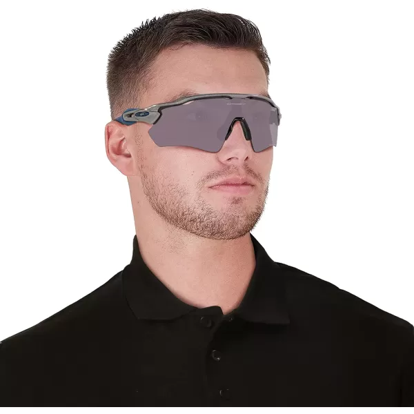 imageOakley Mens Oo9208 Radar Ev Path Rectangular SunglassesHolographicPrizm Grey