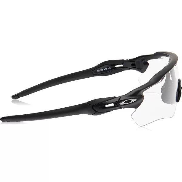 imageOakley Mens Oo9208 Radar Ev Path Rectangular SunglassesMatte BlackClear