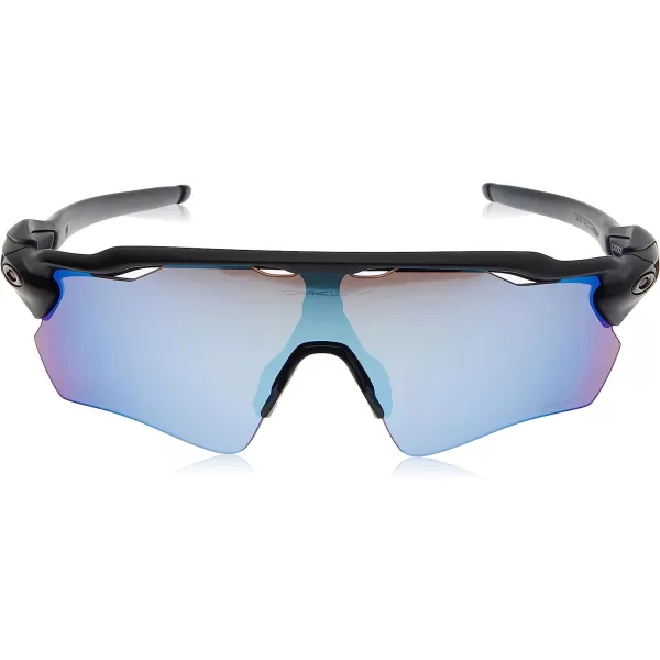 imageOakley Mens Oo9208 Radar Ev Path Rectangular SunglassesMatte BlackPrizm Deep Water Polarized
