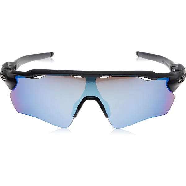 imageOakley Mens Oo9208 Radar Ev Path Rectangular SunglassesMatte BlackPrizm Deep Water Polarized