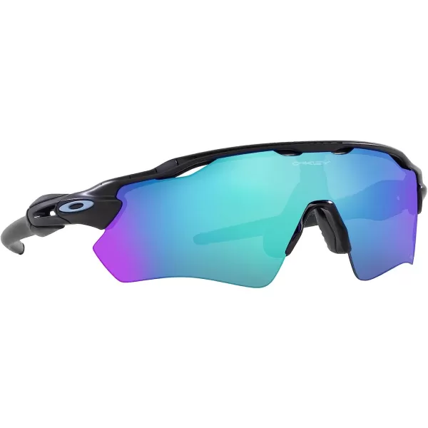 imageOakley Mens Oo9208 Radar Ev Path Rectangular SunglassesMatte BlackPrizm Sapphire