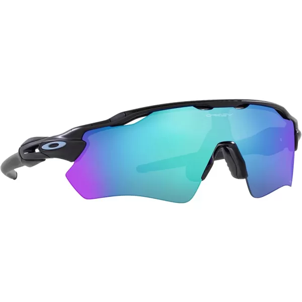 imageOakley Mens Oo9208 Radar Ev Path Rectangular SunglassesMatte BlackPrizm Sapphire