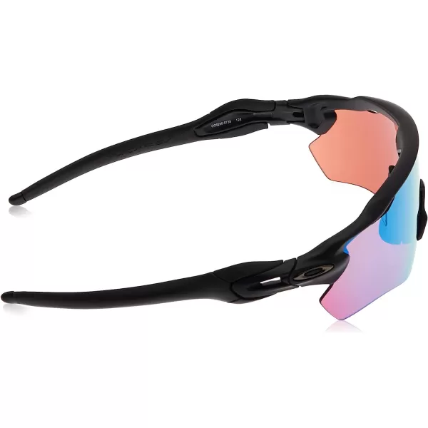 imageOakley Mens Oo9208 Radar Ev Path Rectangular SunglassesMatte BlackPrizm Snow Sapphire Iridium