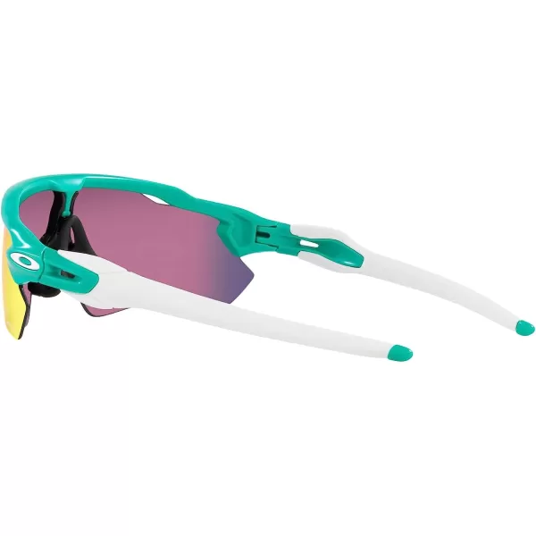 imageOakley Mens Oo9208 Radar Ev Path Rectangular SunglassesMatte CelestePrizm Road