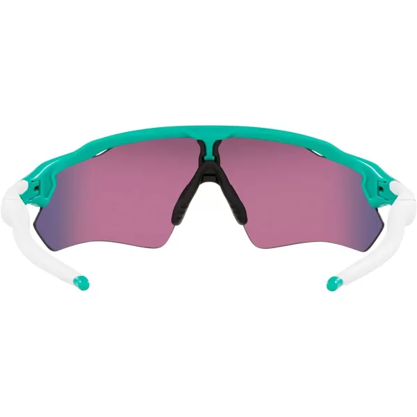 imageOakley Mens Oo9208 Radar Ev Path Rectangular SunglassesMatte CelestePrizm Road