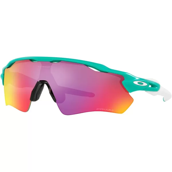 imageOakley Mens Oo9208 Radar Ev Path Rectangular SunglassesMatte CelestePrizm Road