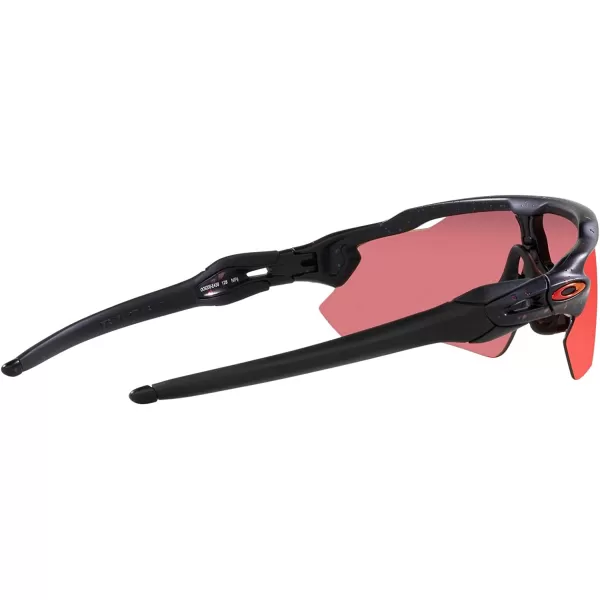 imageOakley Mens Oo9208 Radar Ev Path Rectangular SunglassesMatte Green Purple Colorshift SplatterPrizm Trail Torch