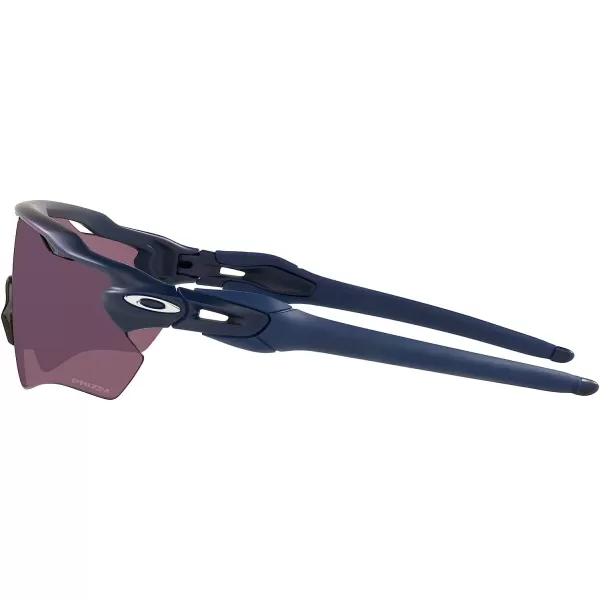 imageOakley Mens Oo9208 Radar Ev Path Rectangular SunglassesMatte Silver on Blue Colorshift FadePrizm Road Black