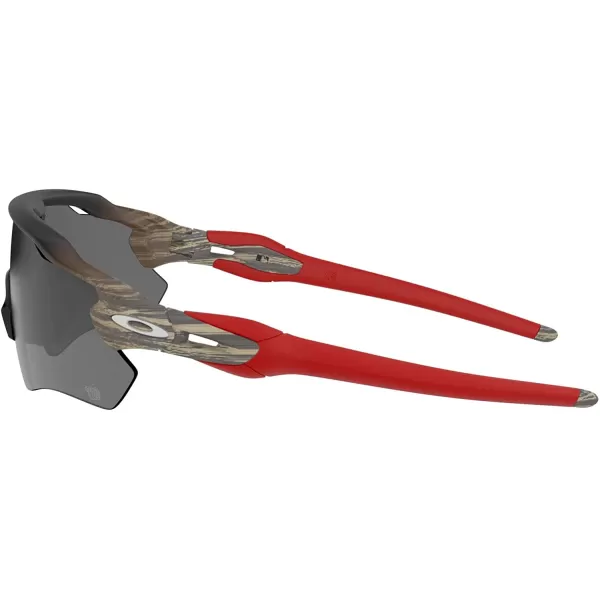 imageOakley Mens Oo9208 Radar Ev Path Rectangular SunglassesPine TarSilverRedPrizm Black