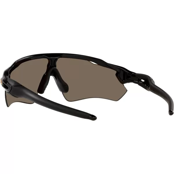 imageOakley Mens Oo9208 Radar Ev Path Rectangular SunglassesPolished BlackPrizm 24k Polarized