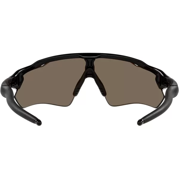 imageOakley Mens Oo9208 Radar Ev Path Rectangular SunglassesPolished BlackPrizm 24k Polarized