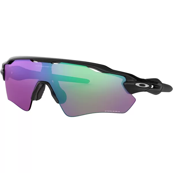 imageOakley Mens Oo9208 Radar Ev Path Rectangular SunglassesPolished BlackPrizm Golf