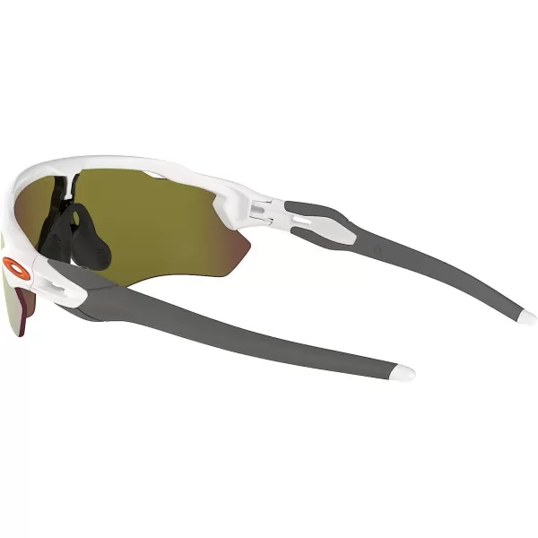 imageOakley Mens Oo9208 Radar Ev Path Rectangular SunglassesPolished WhiteFire Iridium