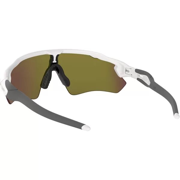 imageOakley Mens Oo9208 Radar Ev Path Rectangular SunglassesPolished WhiteFire Iridium