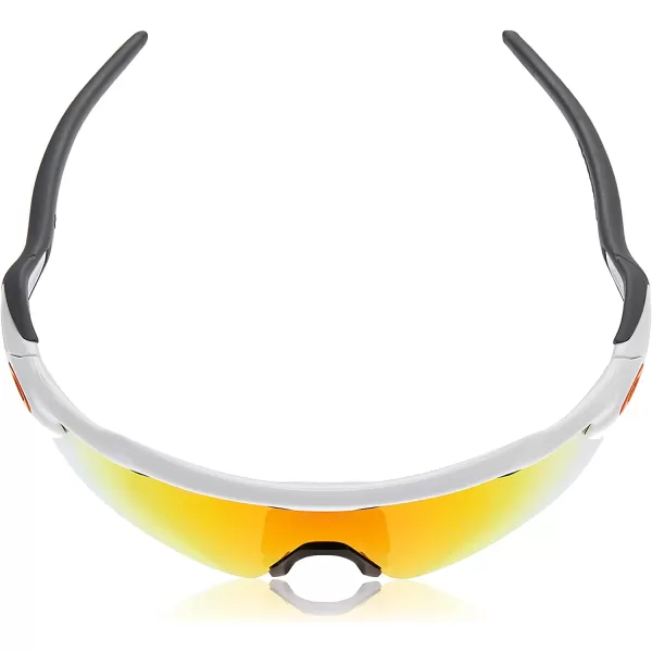 imageOakley Mens Oo9208 Radar Ev Path Rectangular SunglassesPolished WhiteFire Iridium