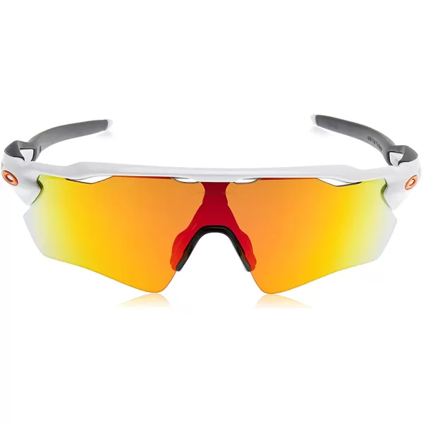 imageOakley Mens Oo9208 Radar Ev Path Rectangular SunglassesPolished WhiteFire Iridium