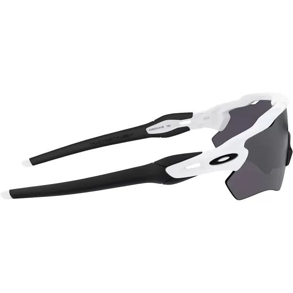 imageOakley Mens Oo9208 Radar Ev Path Rectangular SunglassesPolished WhitePrizm Black Polarized