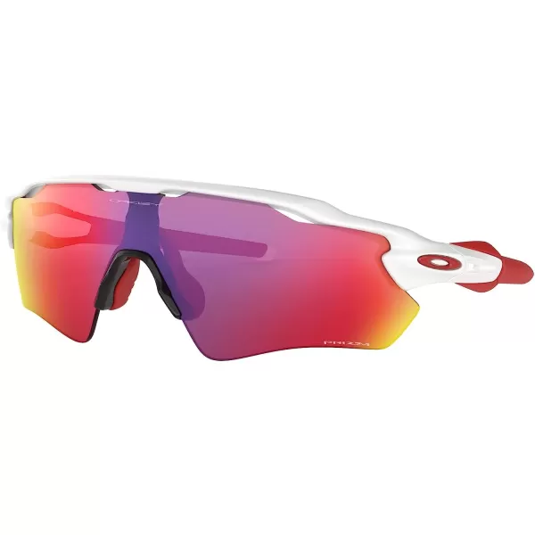 imageOakley Mens Oo9208 Radar Ev Path Rectangular SunglassesPolished WhitePrizm Road
