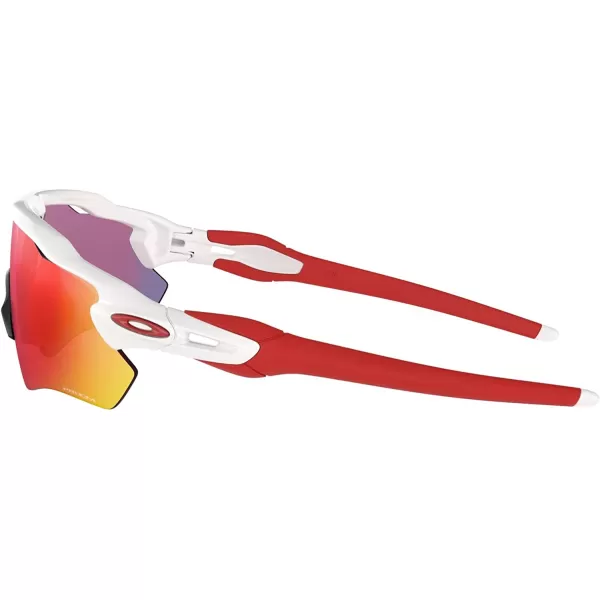 imageOakley Mens Oo9208 Radar Ev Path Rectangular SunglassesPolished WhitePrizm Road