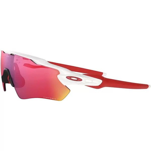 imageOakley Mens Oo9208 Radar Ev Path Rectangular SunglassesPolished WhitePrizm Road