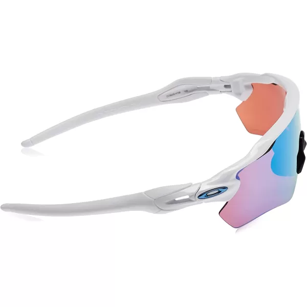 imageOakley Mens Oo9208 Radar Ev Path Rectangular SunglassesPolished WhitePrizm Snow Sapphire Iridium