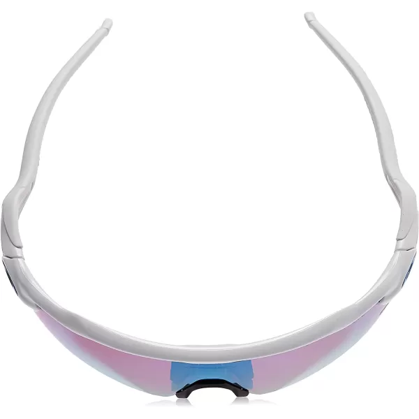 imageOakley Mens Oo9208 Radar Ev Path Rectangular SunglassesPolished WhitePrizm Snow Sapphire Iridium