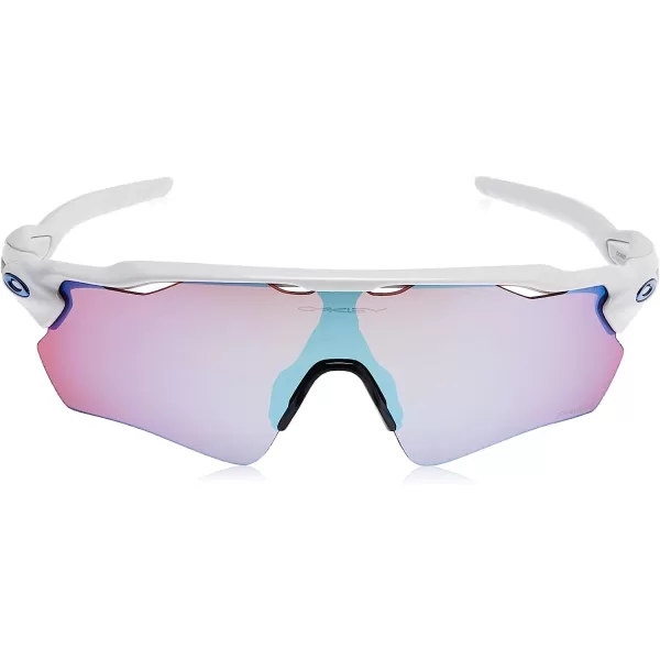 imageOakley Mens Oo9208 Radar Ev Path Rectangular SunglassesPolished WhitePrizm Snow Sapphire Iridium