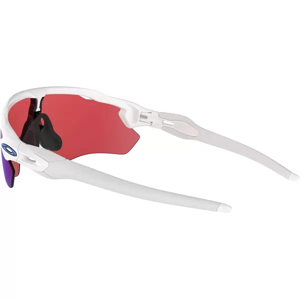 imageOakley Mens Oo9208 Radar Ev Path Rectangular SunglassesPolished WhitePrizm Snow Sapphire Iridium