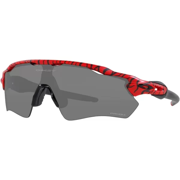 imageOakley Mens Oo9208 Radar Ev Path Rectangular SunglassesRed TigerPrizm Black