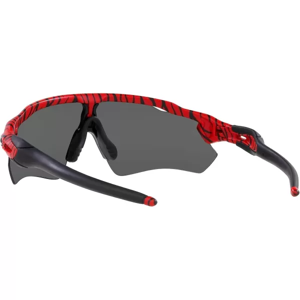 imageOakley Mens Oo9208 Radar Ev Path Rectangular SunglassesRed TigerPrizm Black