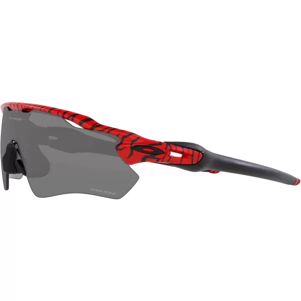 imageOakley Mens Oo9208 Radar Ev Path Rectangular SunglassesRed TigerPrizm Black