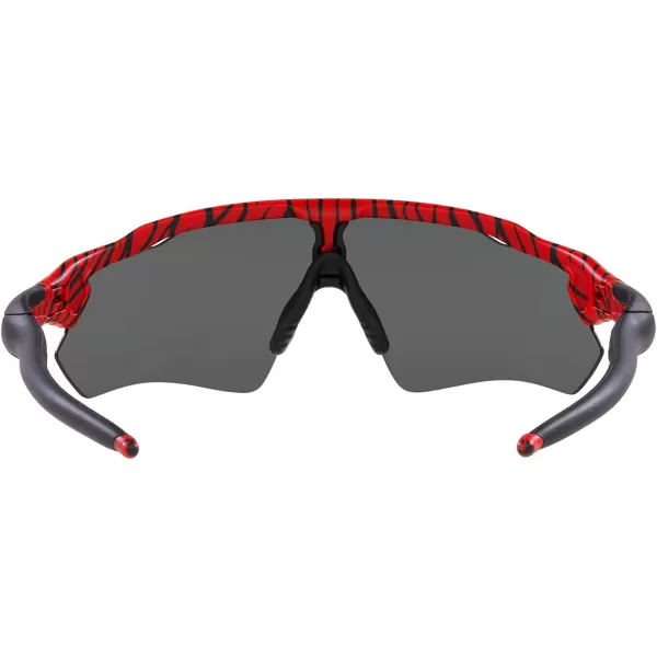 imageOakley Mens Oo9208 Radar Ev Path Rectangular SunglassesRed TigerPrizm Black