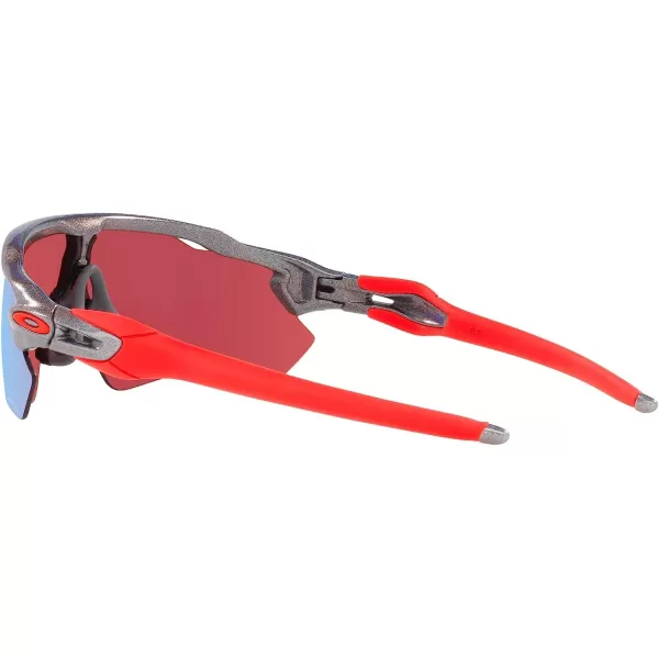 imageOakley Mens Oo9208 Radar Ev Path Rectangular SunglassesSpace DustPrizm Snow Sapphire