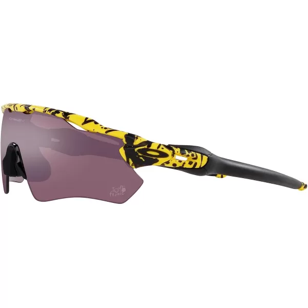 imageOakley Mens Oo9208 Radar Ev Path Rectangular SunglassesTdf SplatterPrizm Road Black