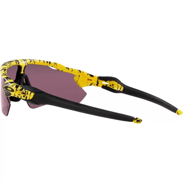 imageOakley Mens Oo9208 Radar Ev Path Rectangular SunglassesTdf SplatterPrizm Road Black
