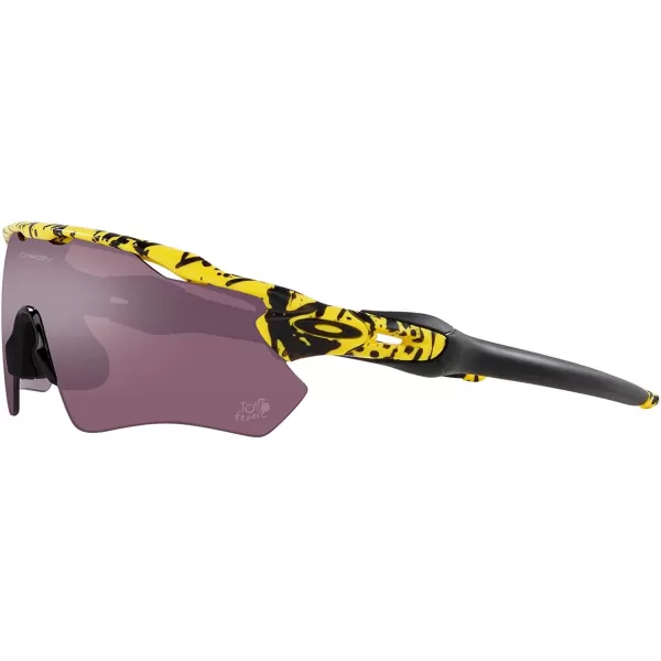 imageOakley Mens Oo9208 Radar Ev Path Rectangular SunglassesTdf SplatterPrizm Road Black
