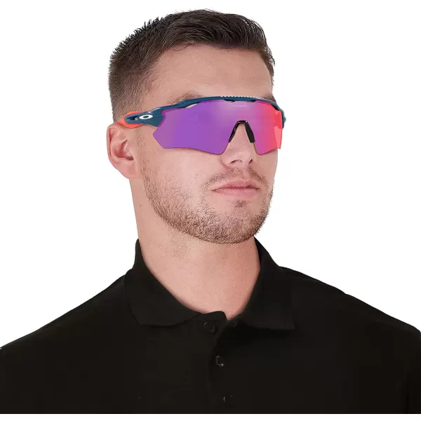 imageOakley Mens Oo9208 Radar Ev Path Rectangular SunglassesTour De France PoseidonPrizm Road