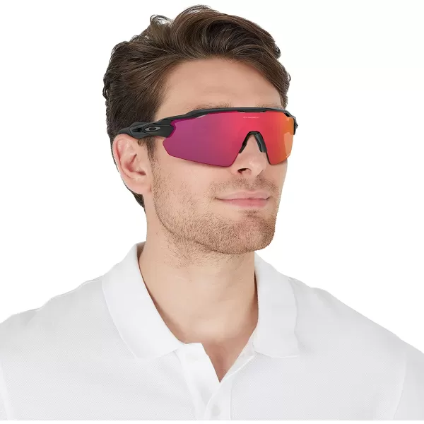 imageOakley Mens Oo9211 Radar Ev Pitch Rectangular SunglassesPolished BlackPrizm Field