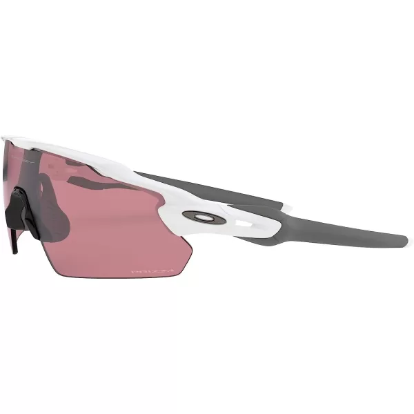 imageOakley Mens Oo9211 Radar Ev Pitch Rectangular SunglassesPolished WhitePrizm Dark Golf